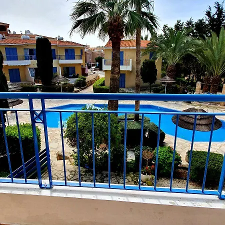 2 Bedroom Townhouse On Very Popular With Pool View * Paphos